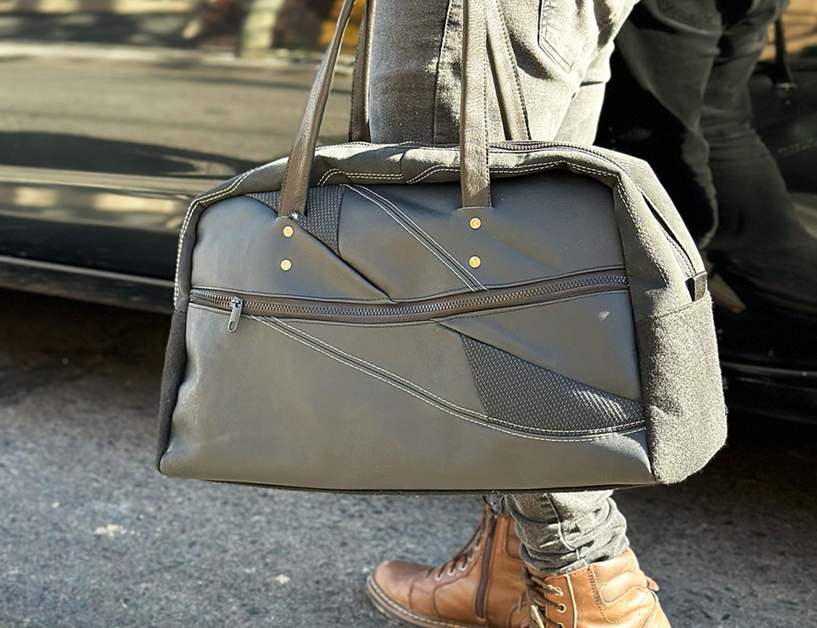 Peugeot Upcycled Upholstery turned into Ecoproducts